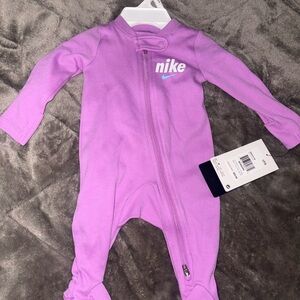 Nike Kids Lavender Footie One Piece